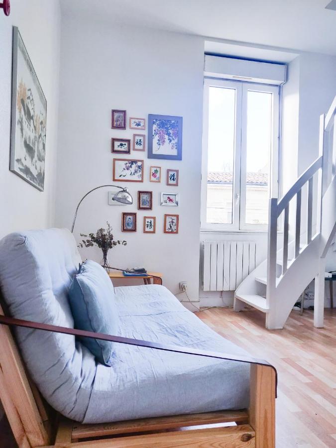 Duplex Lumineux Avec Bureau Separe Dans Le Centre Lejlighed Bordeaux Eksteriør billede